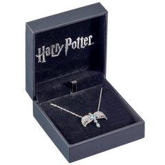 Harry Potter Sterling Silver Diadem Crystal Necklace