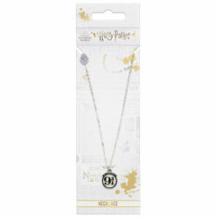 Harry Potter Silver Plated 9 & 3 Quarters Necklace