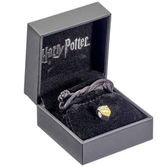 Harry Potter Sterling Silver Hufflepuff Spacer Bead