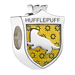 Harry Potter Sterling Silver Hufflepuff Spacer Bead