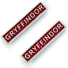 Harry Potter Silver Plated Gryffindor Stud Earring Set