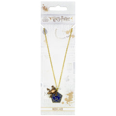 Harry Potter Gold Plated Chocolate Frog Necklace