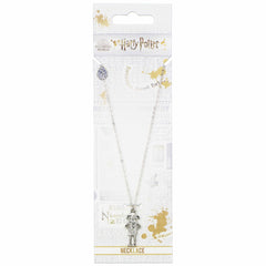 Harry Potter Silver Plated Dobby House Elf Necklace