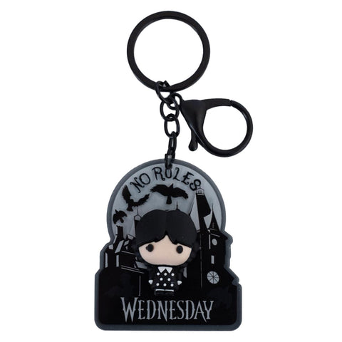 Wednesday 3D Chibi Keyring