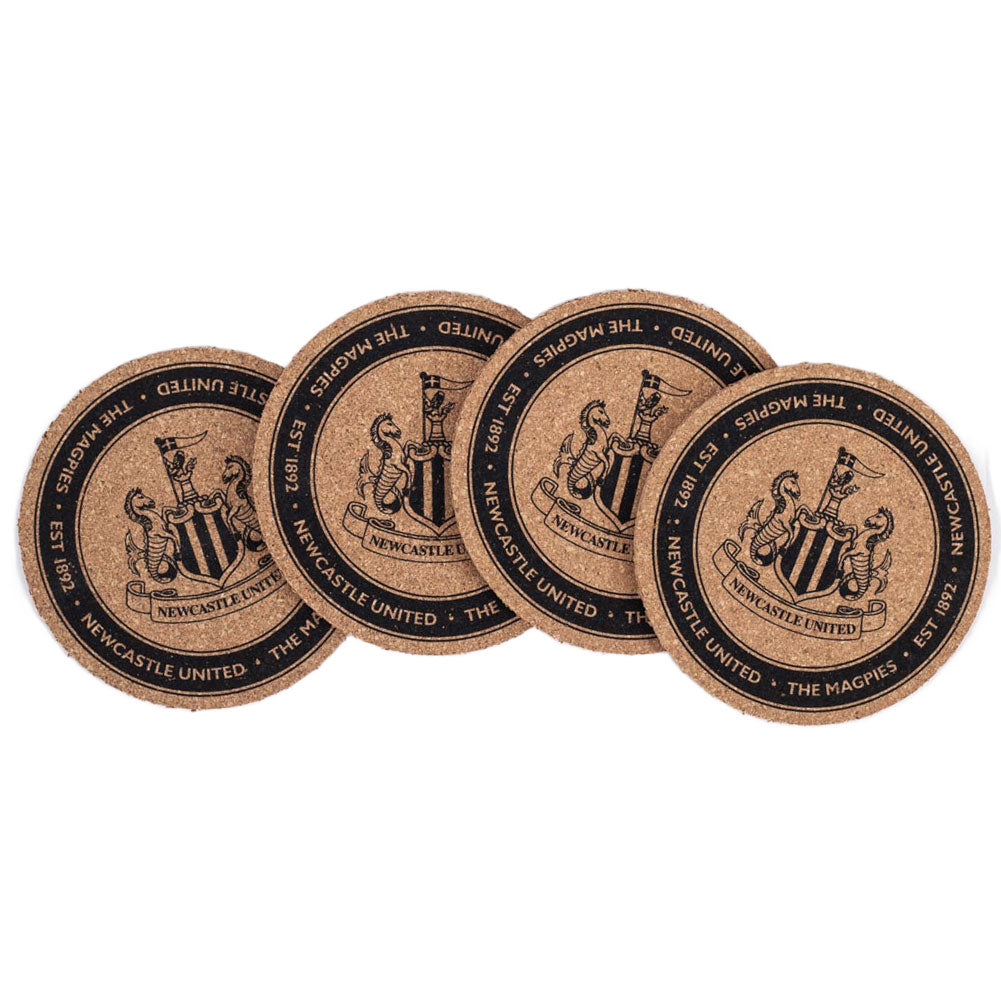 Newcastle United FC 4pk Coaster Set