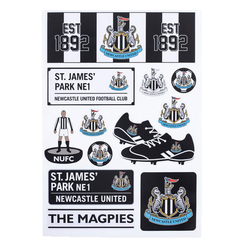 Newcastle United FC A4 Sticker Set