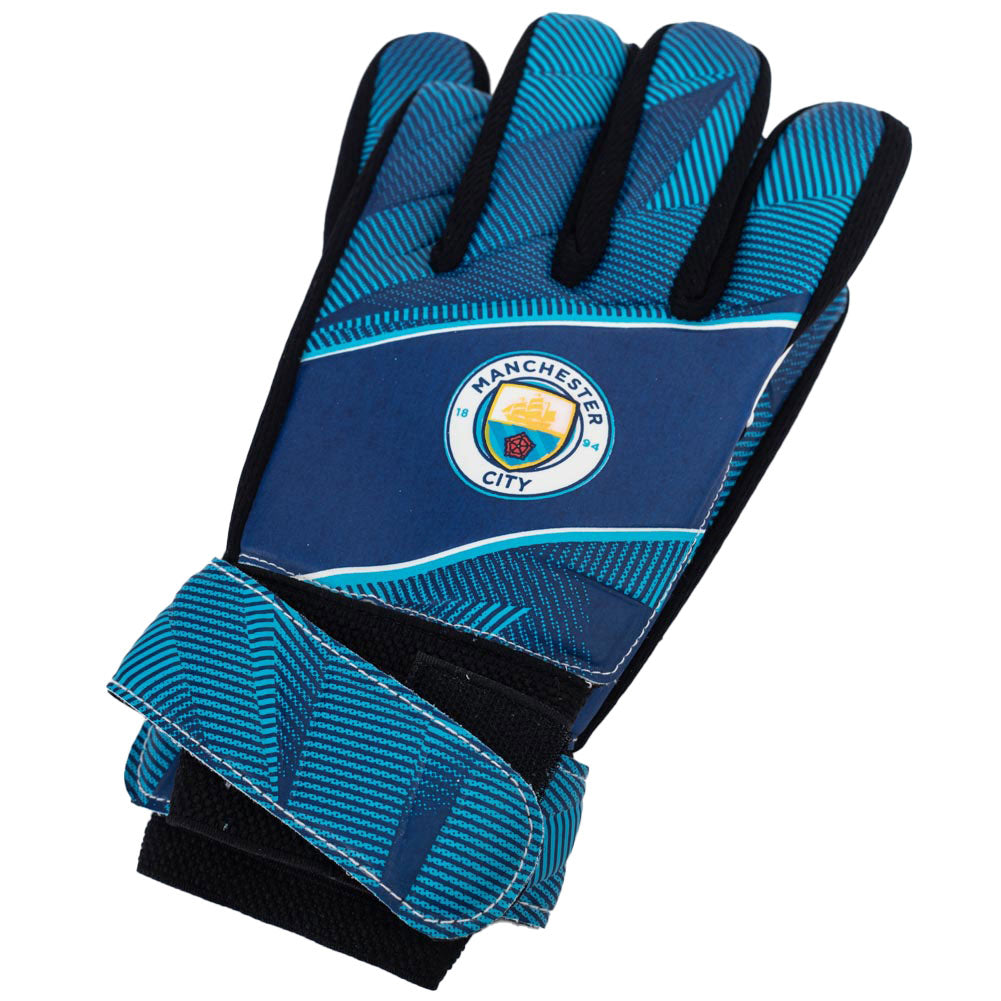 Manchester City FC Fuse Goalkeeper Gloves Yths