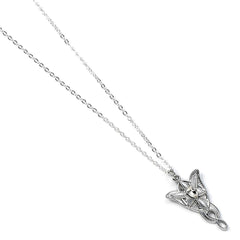 The Lord Of The Rings Silver Plated Evenstar Necklace