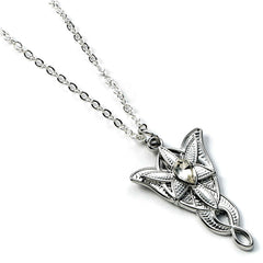The Lord Of The Rings Silver Plated Evenstar Necklace