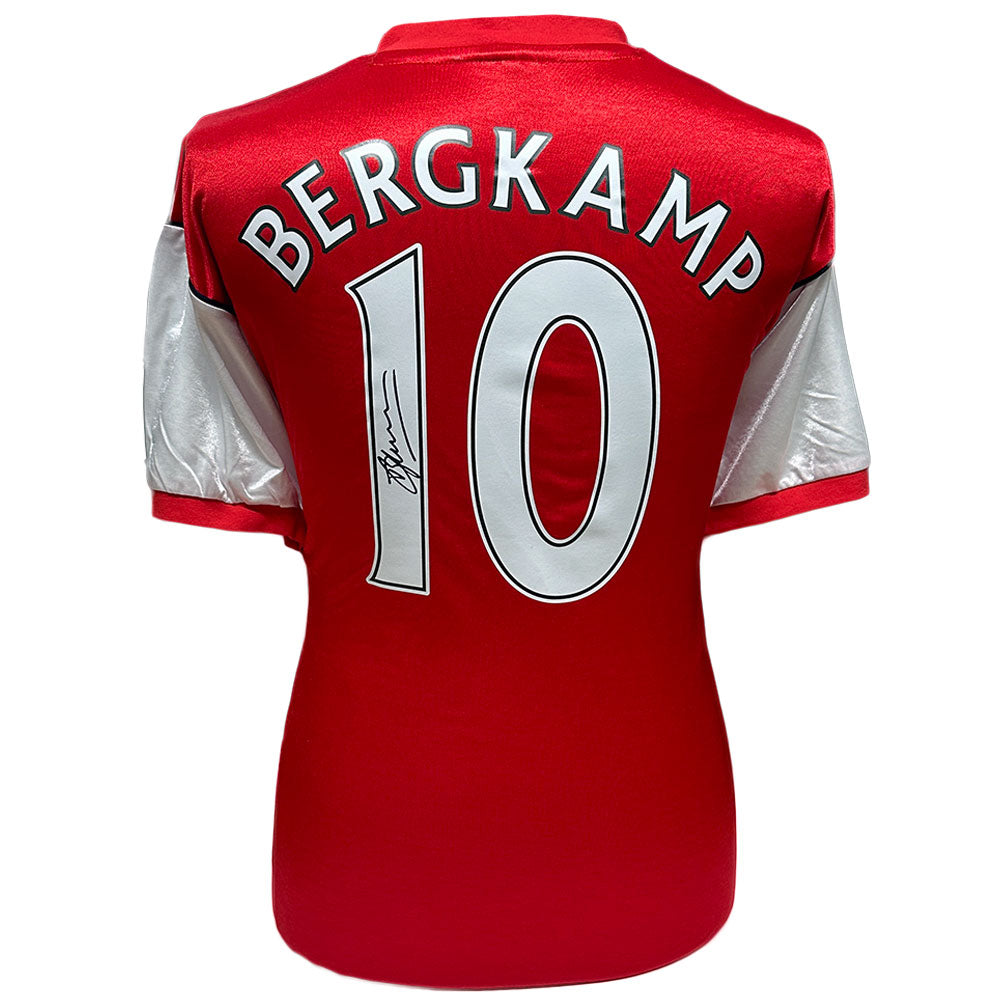 Arsenal FC Bergkamp Signed Shirt