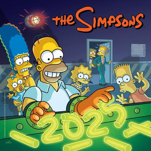 The Simpsons Square Calendar 2025