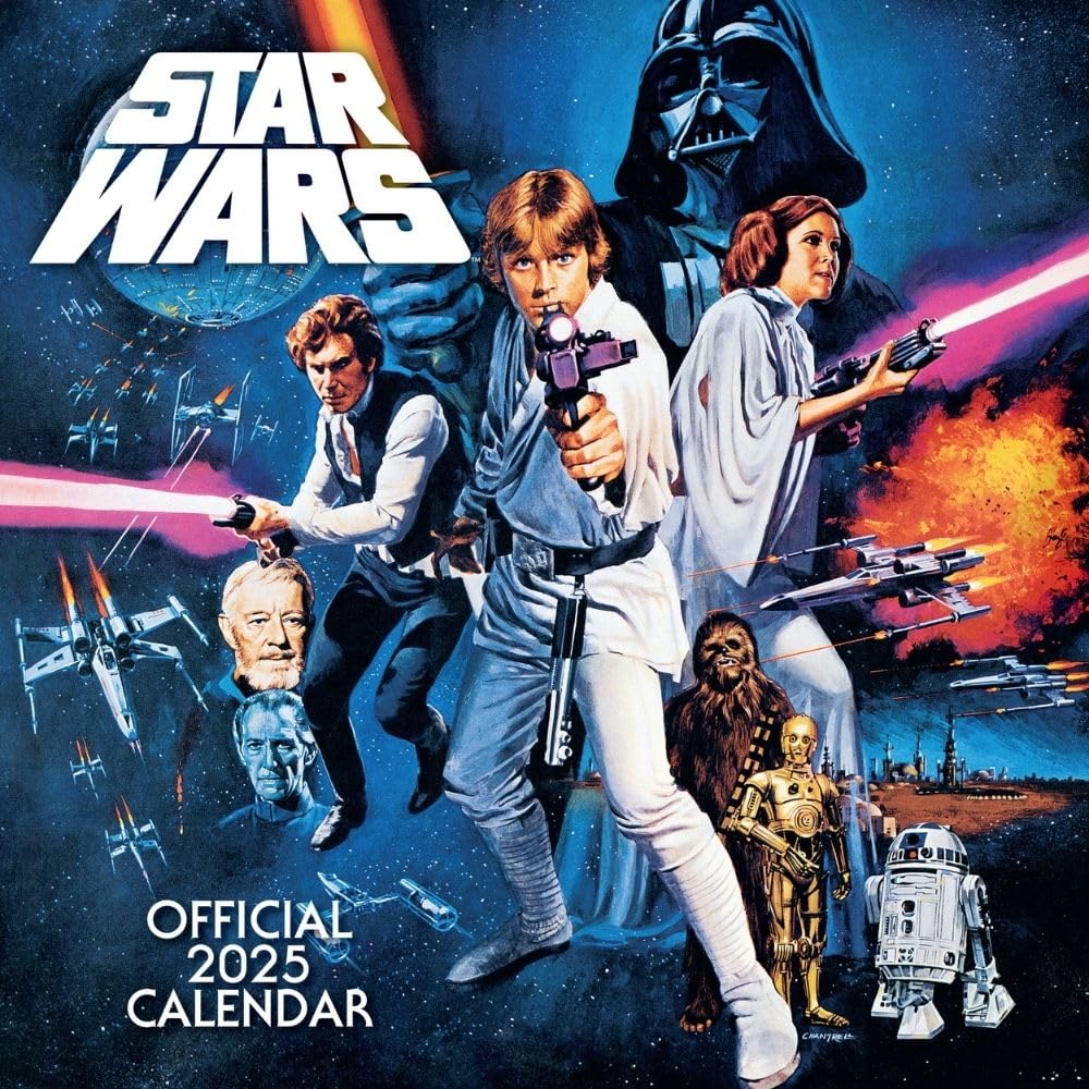 Star Wars Classic Square Calendar 2025