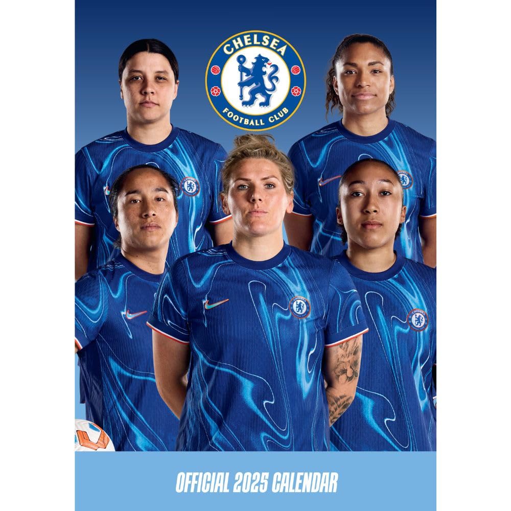 Chelsea WFC A3 Calendar 2025