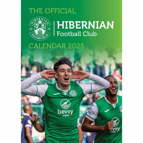 Hibernian FC A3 Calendar 2025