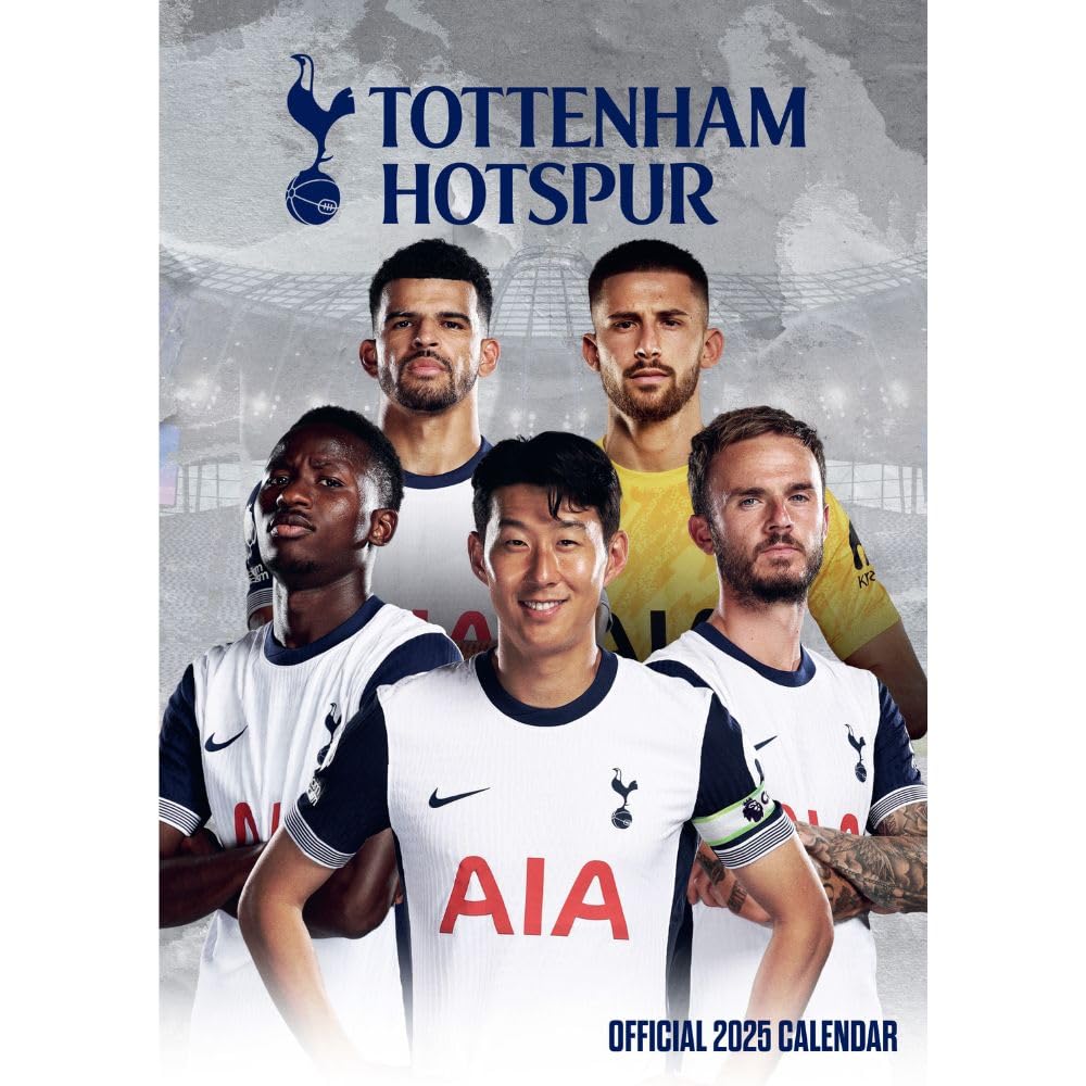 Tottenham Hotspur FC A3 Calendar 2025