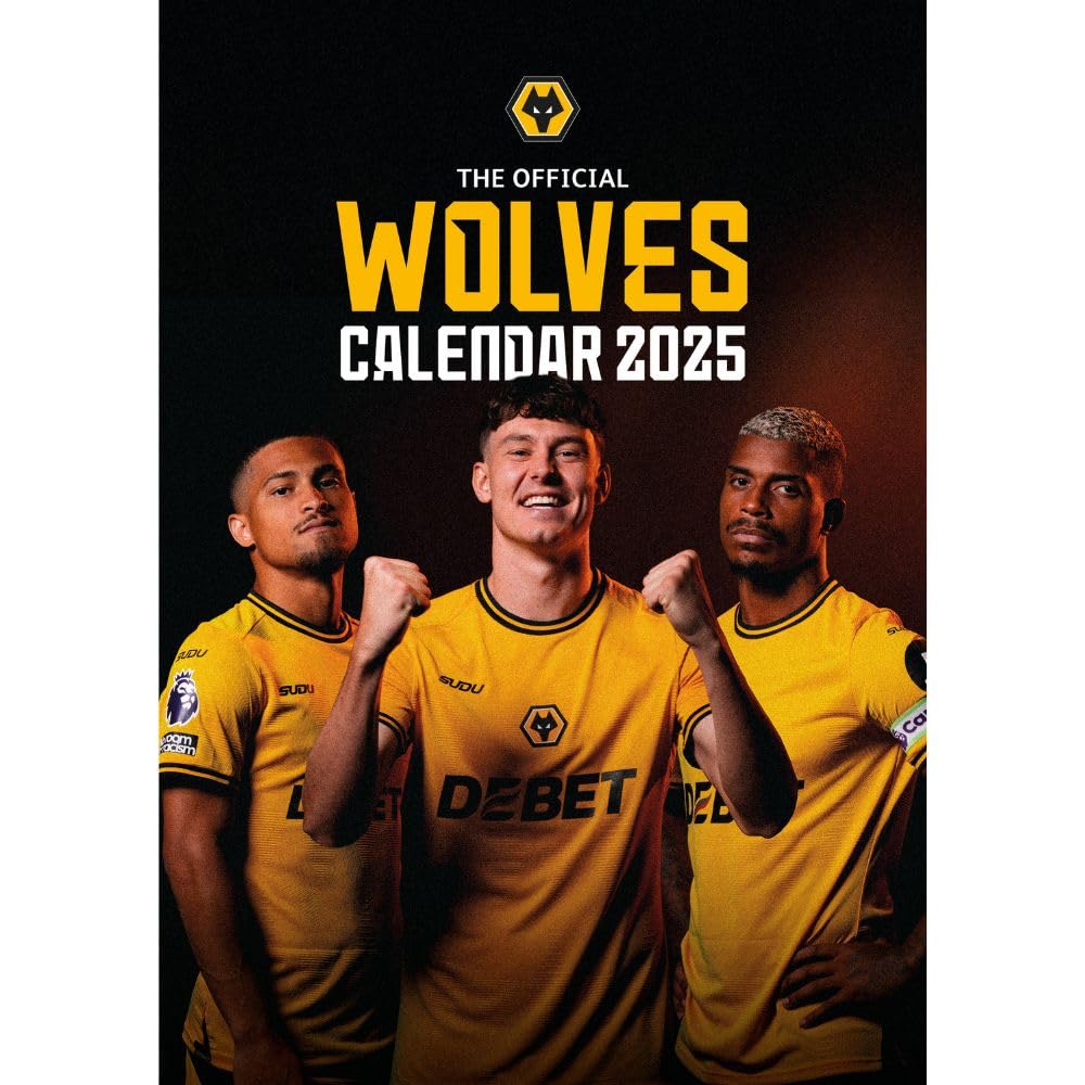 Wolverhampton Wanderers FC A3 Calendar 2025