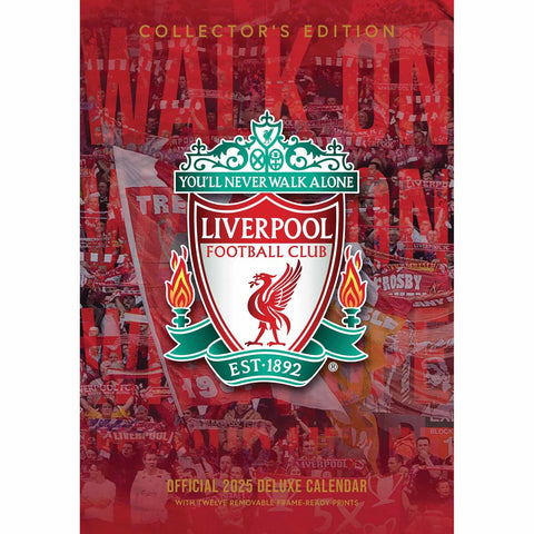 Liverpool FC Deluxe Calendar 2025