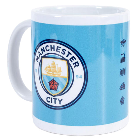 Manchester City FC Crest Mug