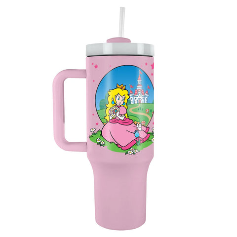 Super Mario Princess Peach 40oz Tumbler