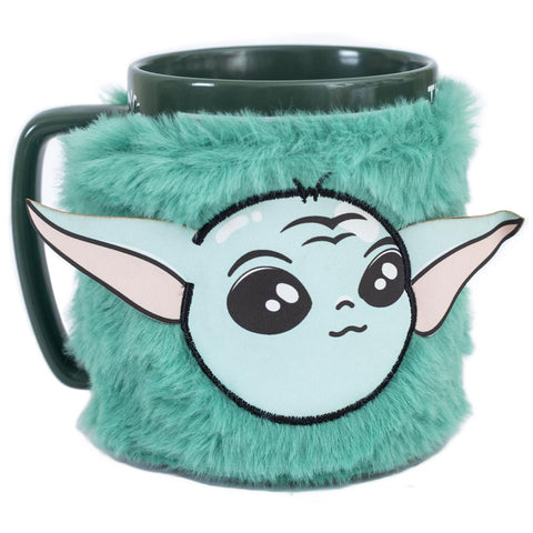 Star Wars: The Mandalorian Fuzzy Grogu Mug