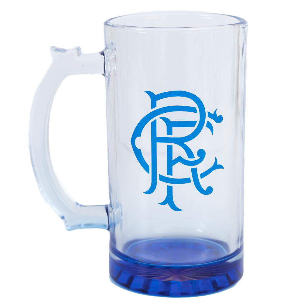 Rangers FC Stein Glass Tankard