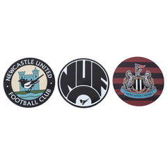 Newcastle United FC 3pk Retro Fridge Magnet Set