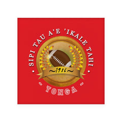 Tonga Rugby League 1986 - Coaster - Circle or Square