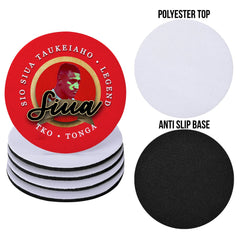 Tonga Rugby League Siua- Coaster - Circle or Square