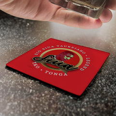 Tonga Rugby League Siua- Coaster - Circle or Square