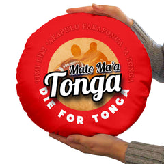 Tonga Rugby League die for tonga  - Legend Collection - Circle Cushion 14inch