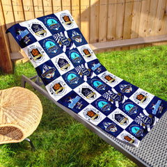 Totts - Football Legends - Microfibre Beach Towel - 150cm x 75cm