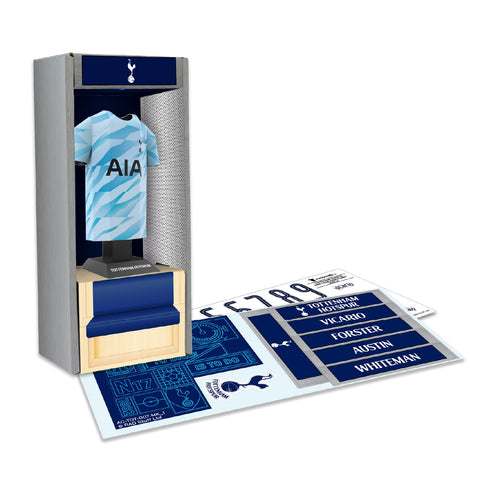 Tottenham goalkeeper shirt in locker display