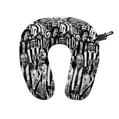 Newcastle Montage - Retro Football Travel Pillow