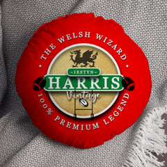 Wales Rugby League Harris  - Legend Collection - Circle Cushion 14inch