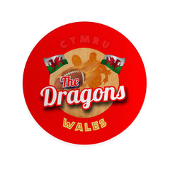 Wales Rugby League Dragons - Coaster - Circle or Square
