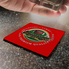 Wales Rugby Union Bennett - Coaster - Circle or Square