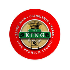 Wales Rugby Union King - Coaster - Circle or Square