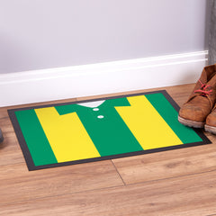 West Brom 1978 Away Shirt - Personalised Retro Door Mat - 60cm x 40cm