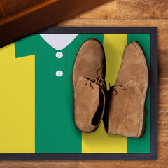 West Brom 1978 Away Shirt - Personalised Retro Door Mat - 60cm x 40cm