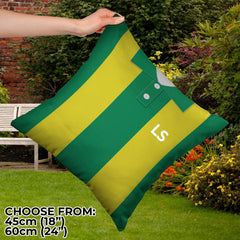 West Brom - 1997 Away Shirt - 45cm or 61cm Retro Showerproof Outdoor Cushion