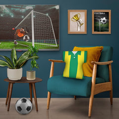 West Brom - 1978 Away Shirt - Personalised Retro Shirt Cushion