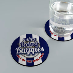 West Brom Boing Boing - Football Coaster - Square Or Circle