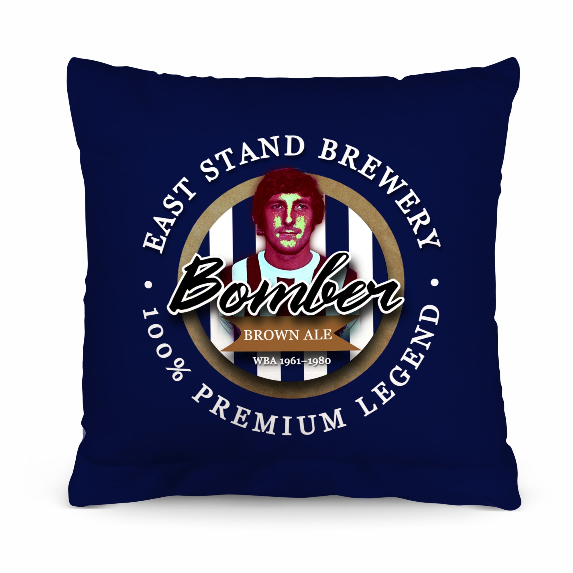West Brom Brown - Football Legends - Cushion 10inch
