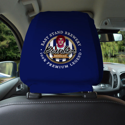 West Brom Brown - Football Legends - Headrest Cover