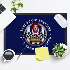 West Brom Brown  - Football Legends - Door Mat -60cm X 40cm