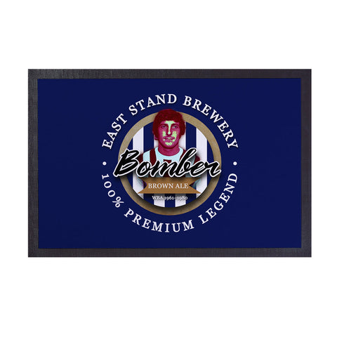 West Brom Brown  - Football Legends - Door Mat -60cm X 40cm