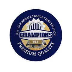 West Brom Champions - Football Coaster - Square Or Circle