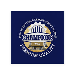 West Brom Champions - Football Coaster - Square Or Circle