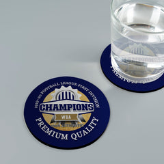 West Brom Champions - Football Coaster - Square Or Circle