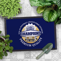West Brom Champions  - Football Legends - Door Mat -60cm X 40cm